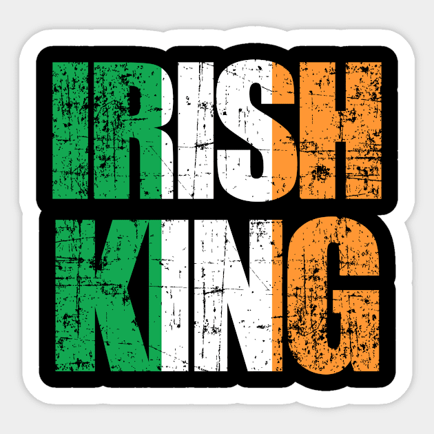 Irish King Sticker by Dynasty Arts